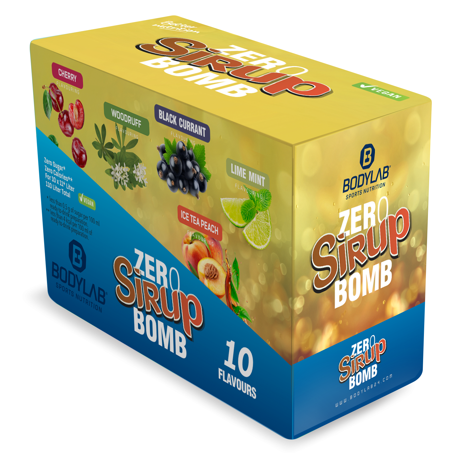 bodylab24-zero-sirup-bomb-bestseller-box-10x95ml image 1