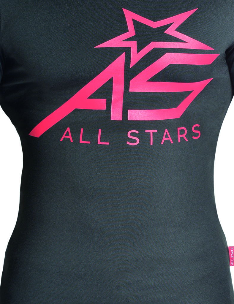all-stars-t-shirt-trend-herren-slim-fit-schwarz image 3