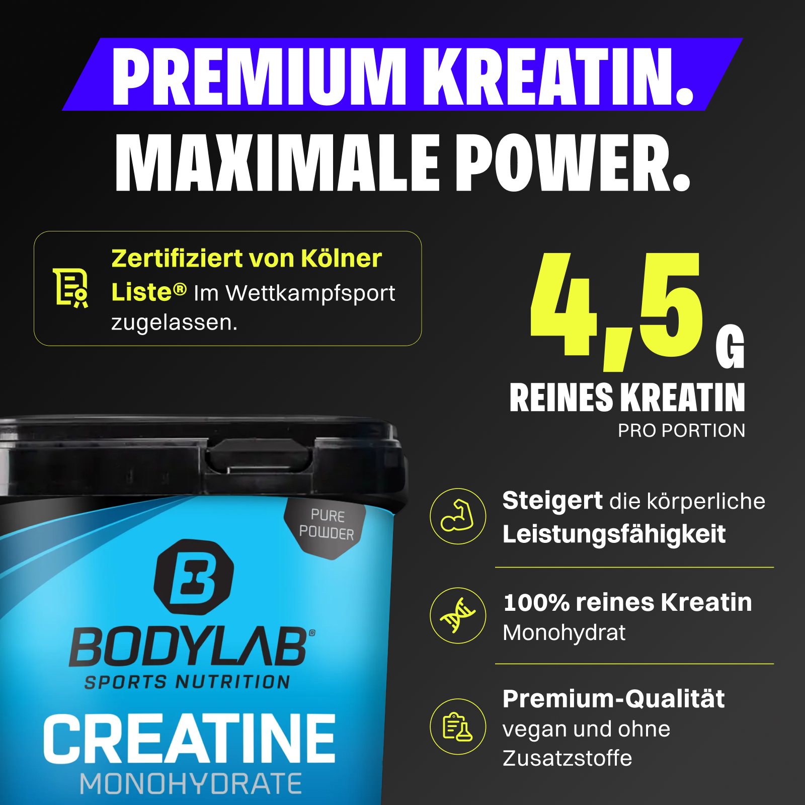bodylab24-creatine-monohydrat-pulver-1000g-vorratsbox image 2