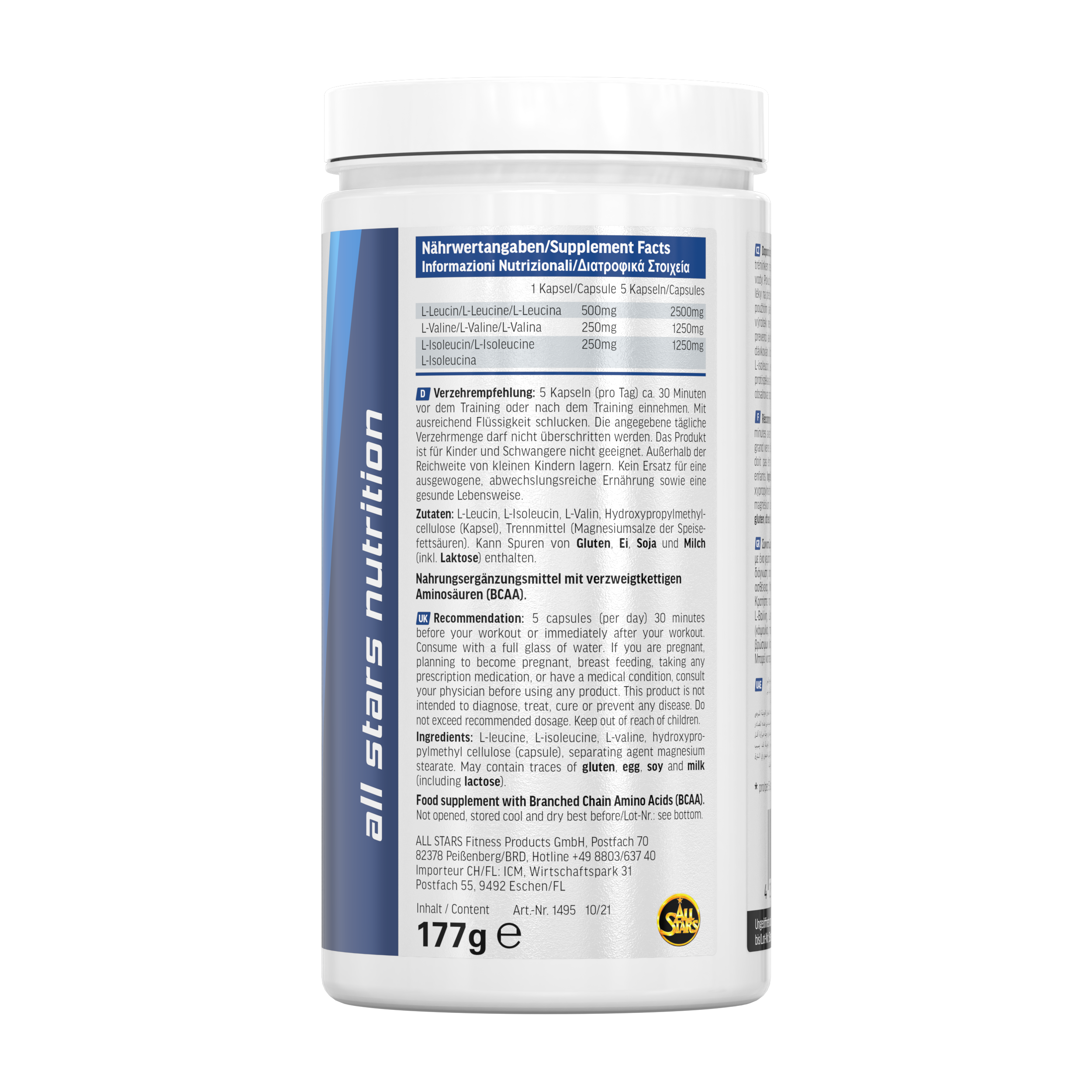 all-stars-bcaa-mega-caps-150-kapseln image 3