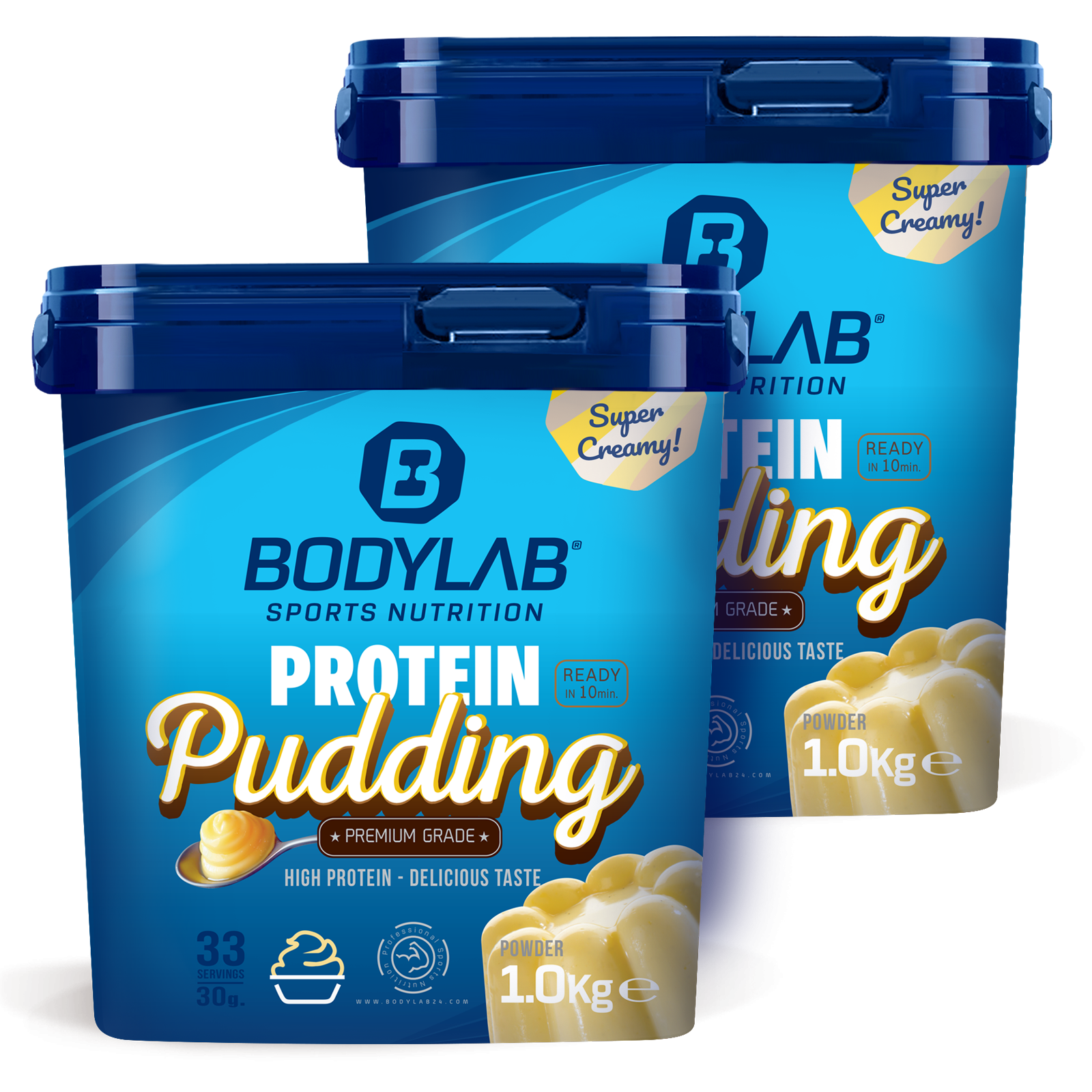 bodylab24-protein-pudding-2-x-1000g-doppelpack image 1