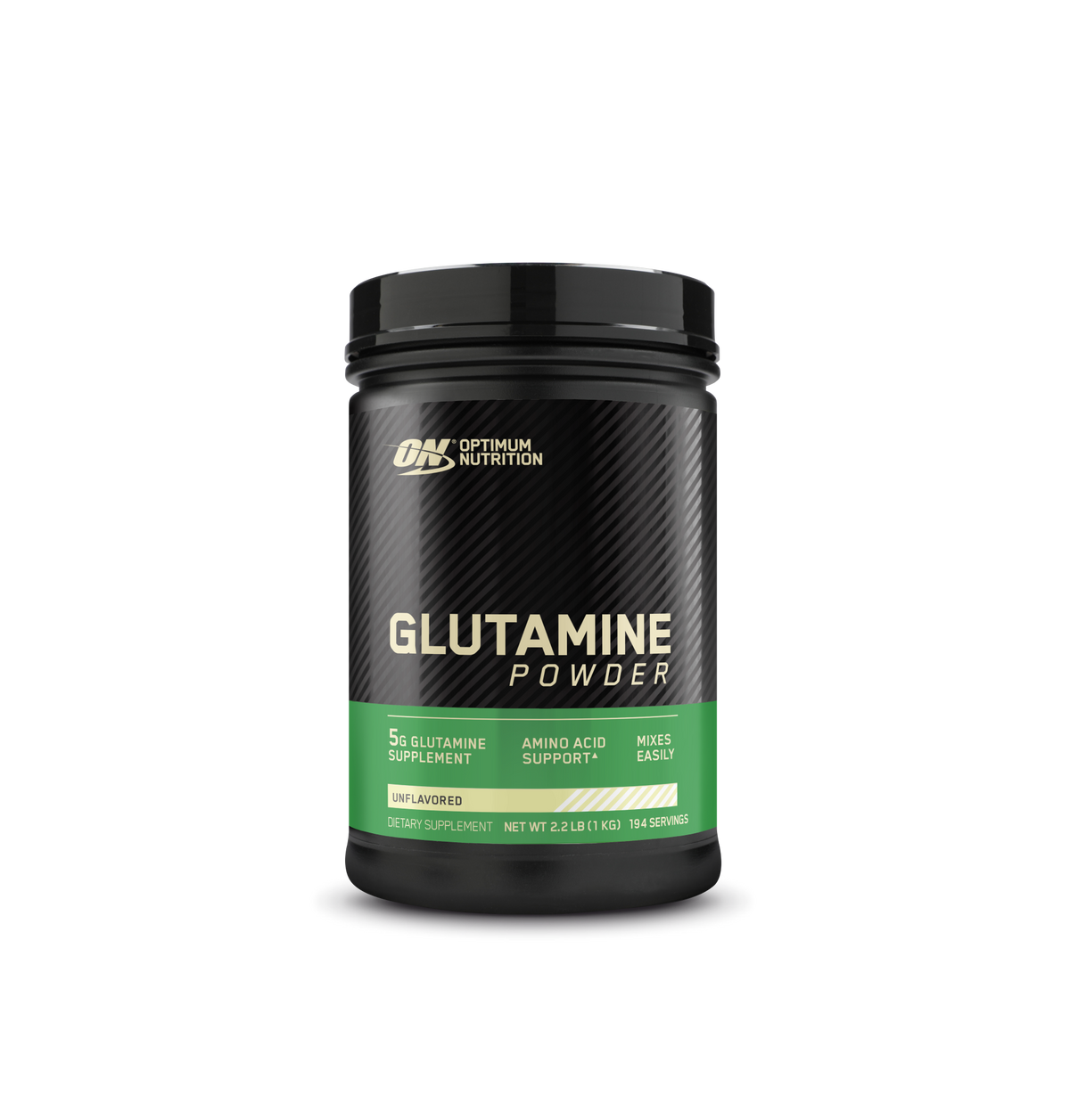 optimum-nutrition-glutamine-powder-unflavoured-aminos-ure-pulver image 1