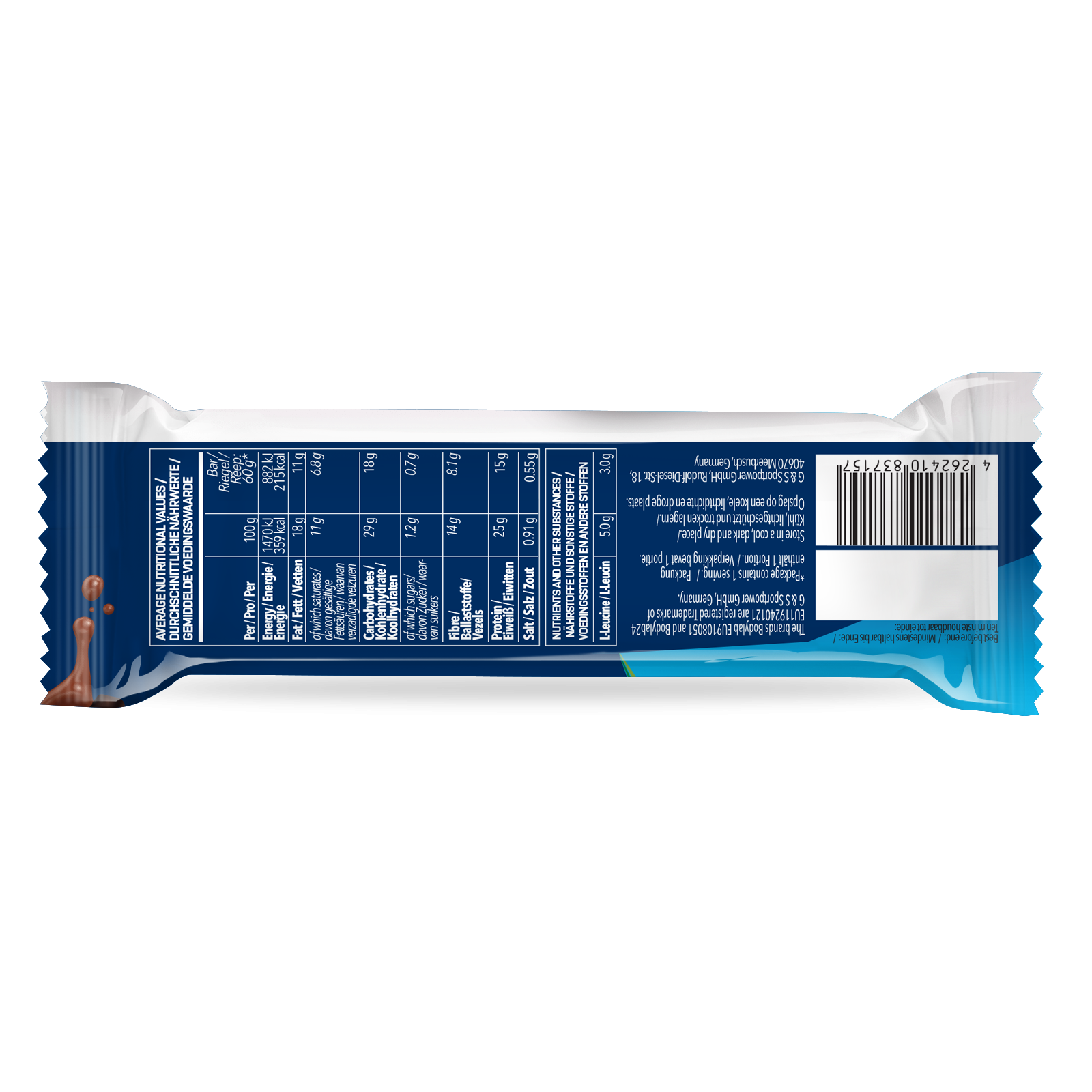 bodylab24-prime-crunchy-vegan-bar-12-x-60-g-karamell image 5