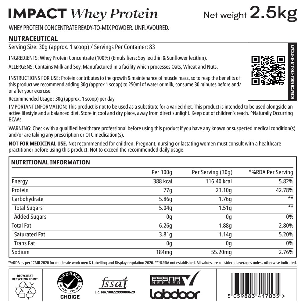 myprotein-impact-whey-protein-2-5-kg-geschmacksneutral image 2