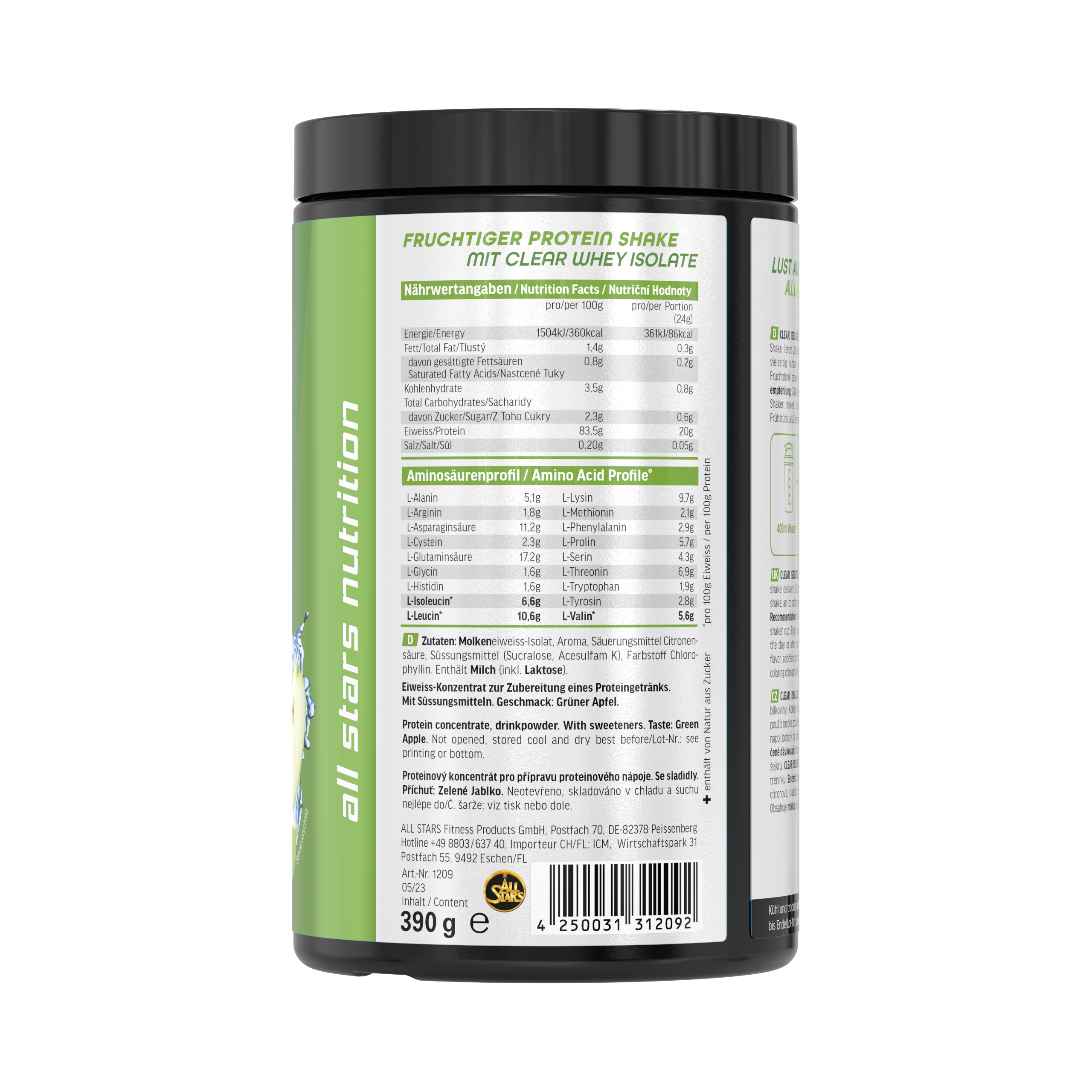 all-stars-clear-isolate-whey-protein-fruchtig-klares-whey-isolat image 6