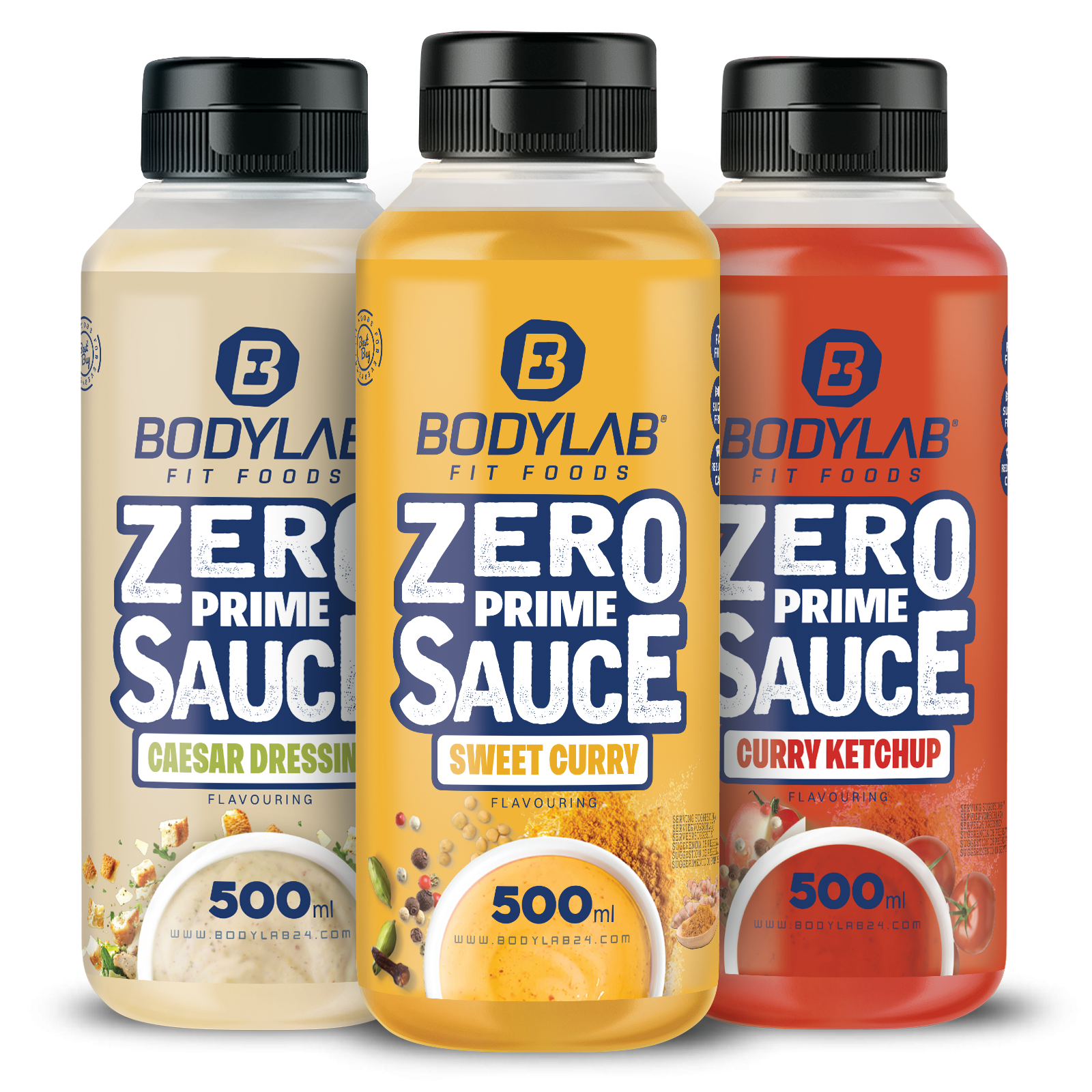 bodylab24-zero-prime-saucen-3-x-500ml-kalorienarme-sauce-f-r-di-t-und-grillsaiso image 1