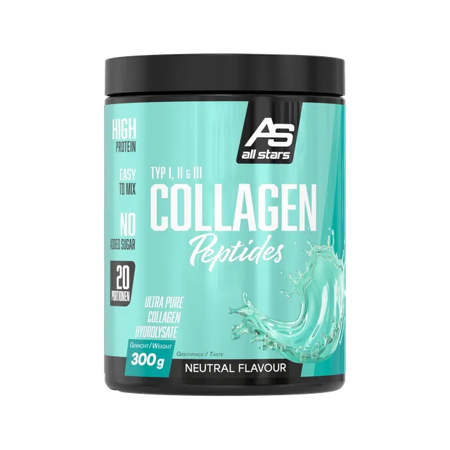 all-stars-collagen-peptide-pulver-300-g-dose-typ-i-ii-iii image 1