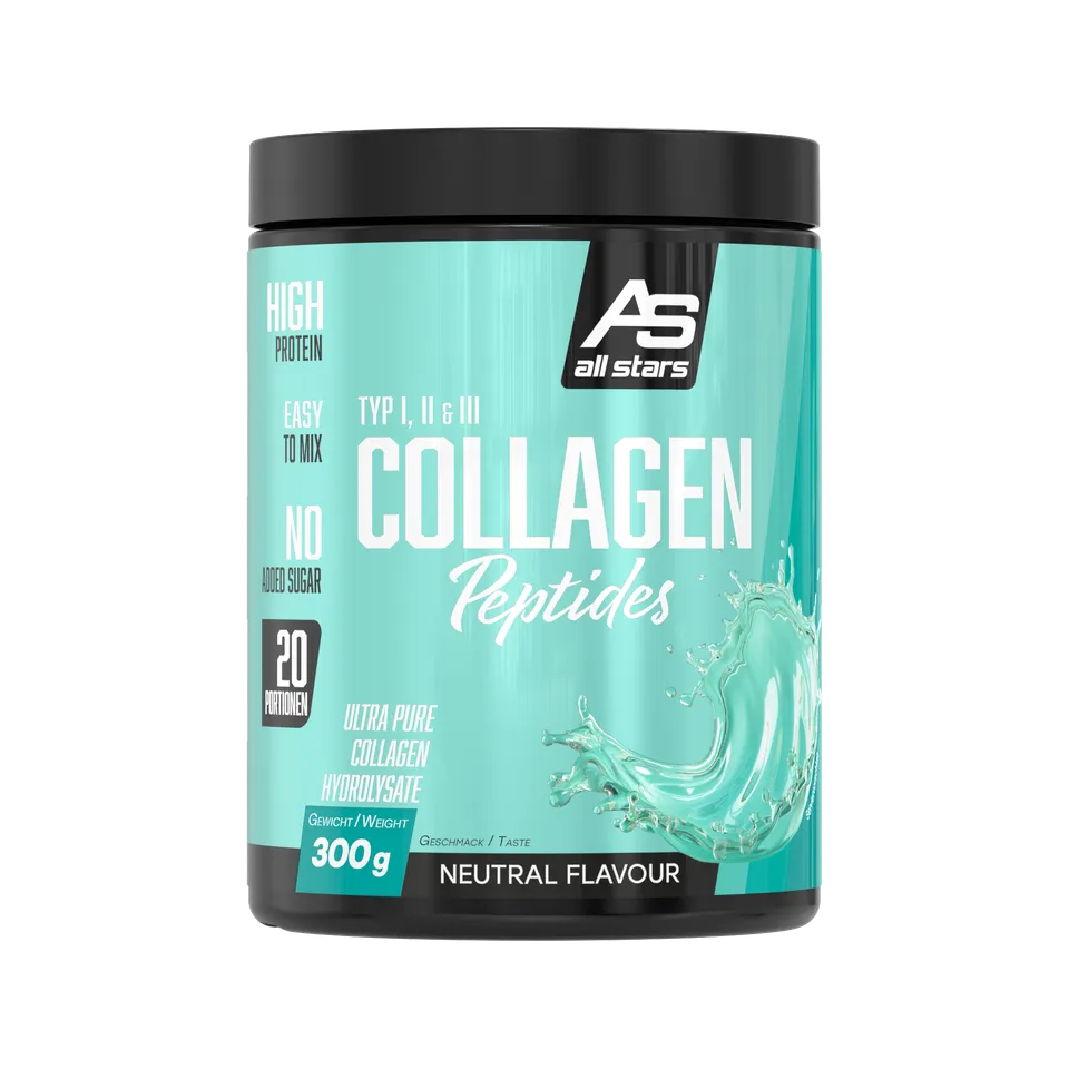 all-stars-collagen-peptide-pulver-300-g-dose-typ-i-ii-iii image 1