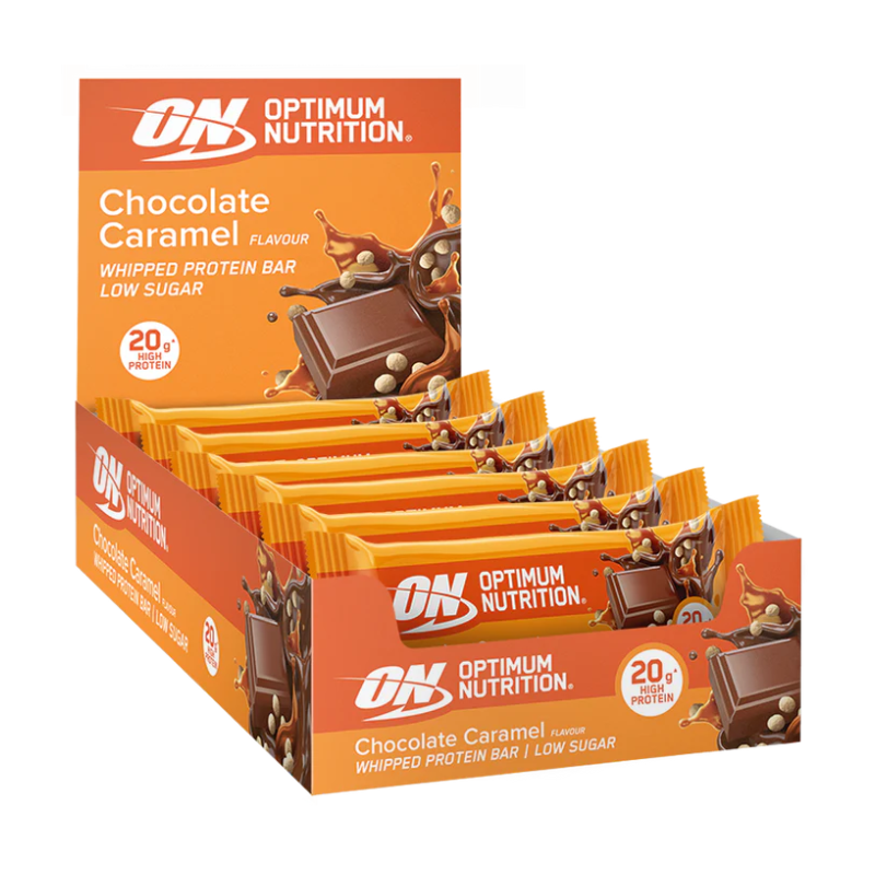 optimum-nutrition-chocolate-caramel-whipped-protein-bar-20g-protein image 1