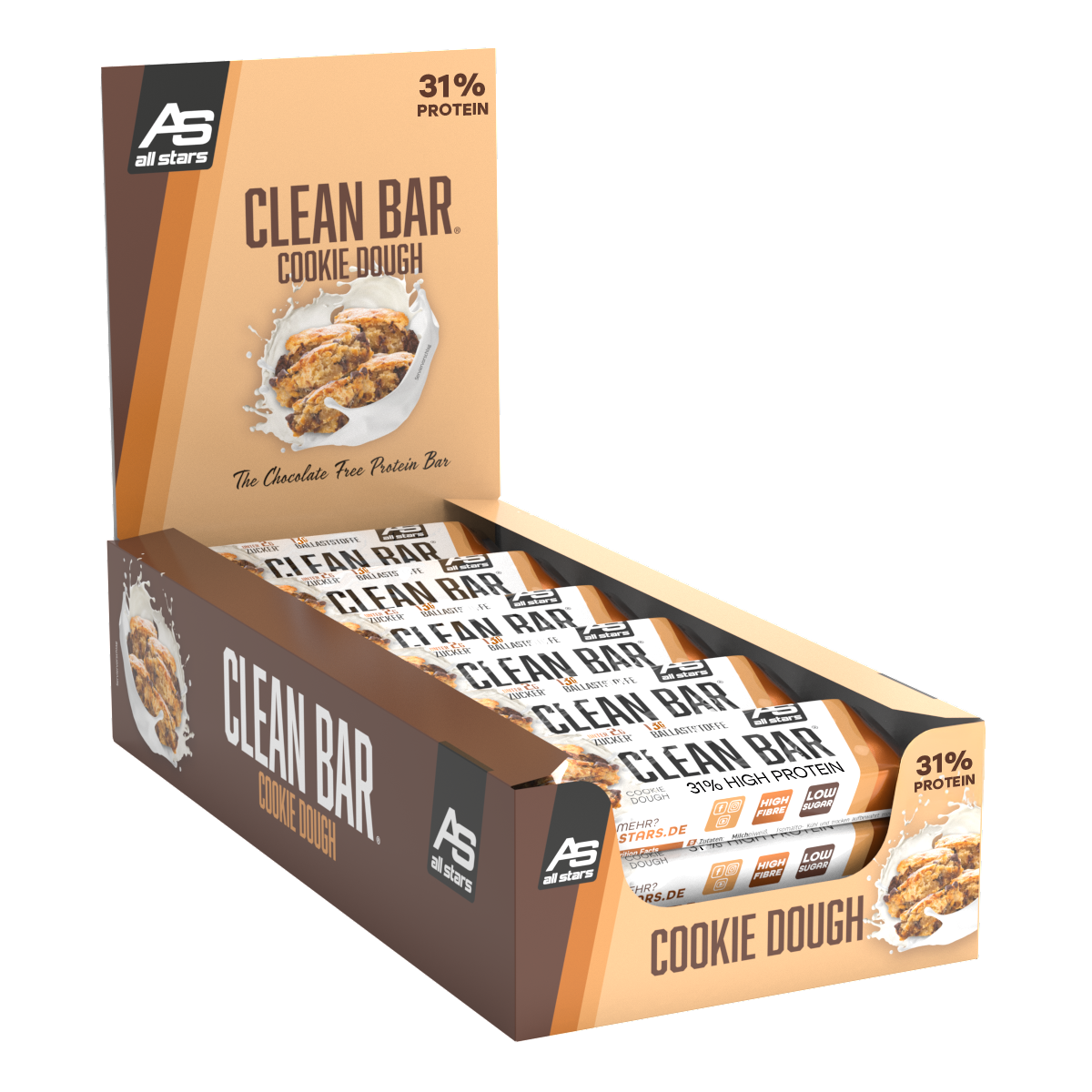 all-stars-clean-bar-proteinriegel-45g-unter-2g-zucker-14g-protein image 7
