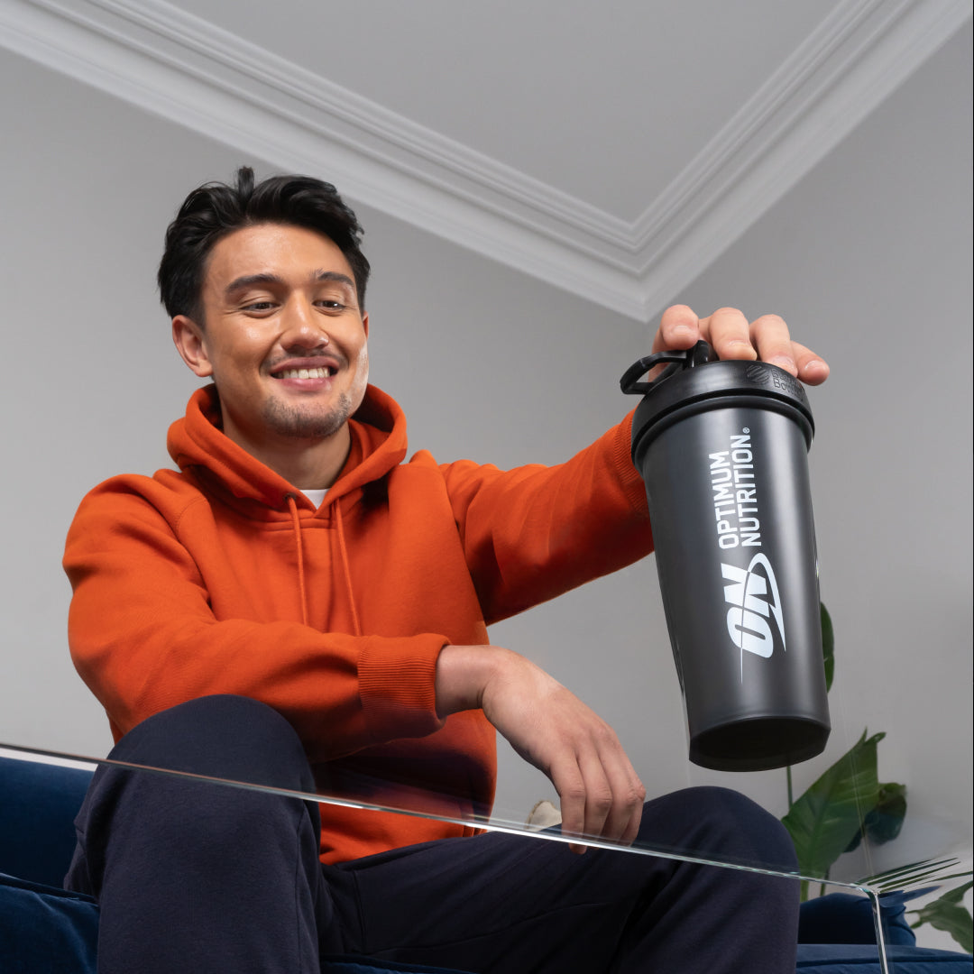 optimum-nutrition-smartshake-reforce-steel-shaker-900ml-edelstahl image 2