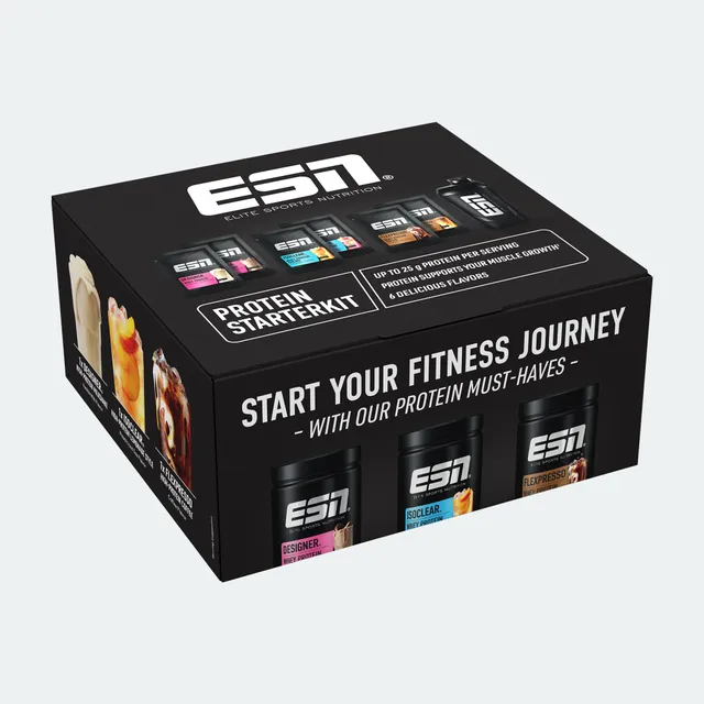 esn-protein-starterkit-isoclear-designer-whey-flexpresso-probierbox image 1