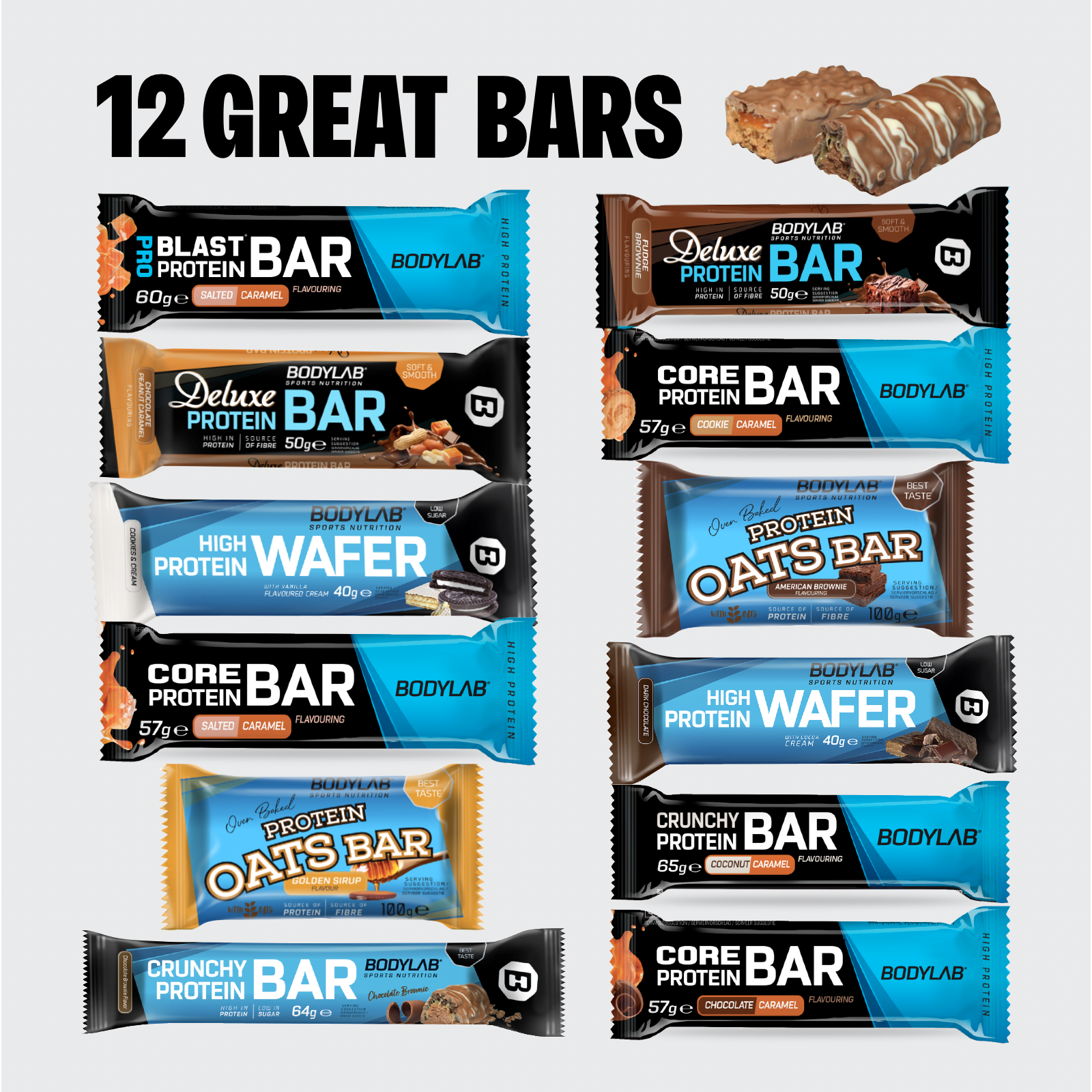 bodylab24-protein-bar-mix-box-2-12-riegel image 2