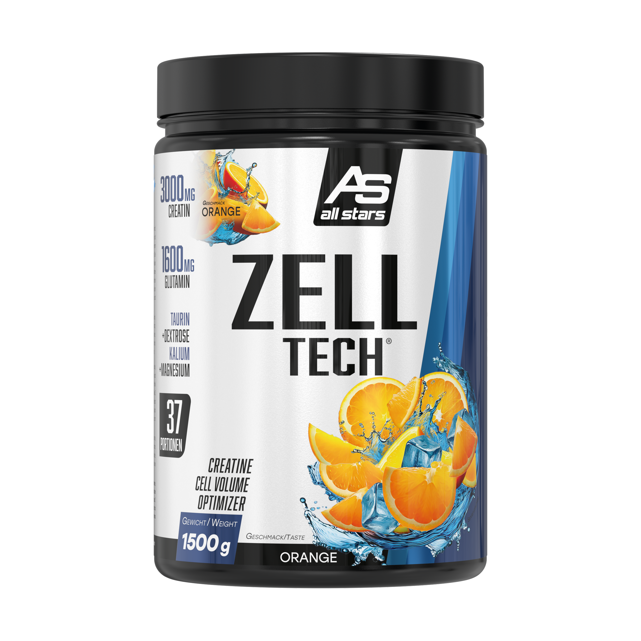 all-stars-zelltech-creatin-cell-volume-optimizer-orange-1500g-dose image 1