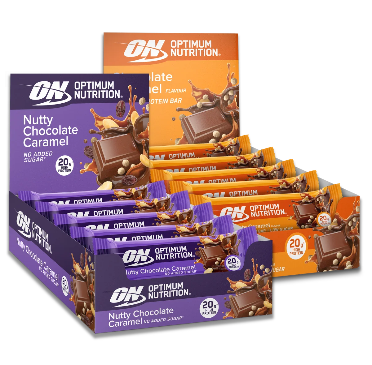 optimum-nutrition-2x-protein-bar-box-proteinriegel image 1