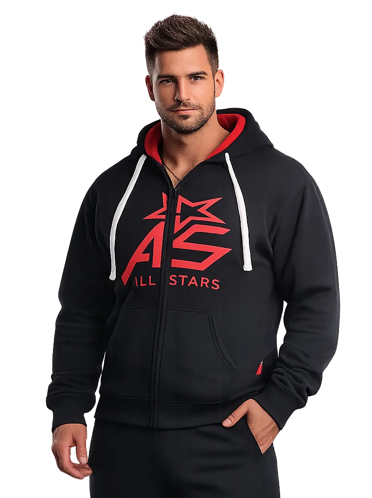 all-stars-zipper-classic-hoodie-mit-kapuze-f-r-m-nner image 1