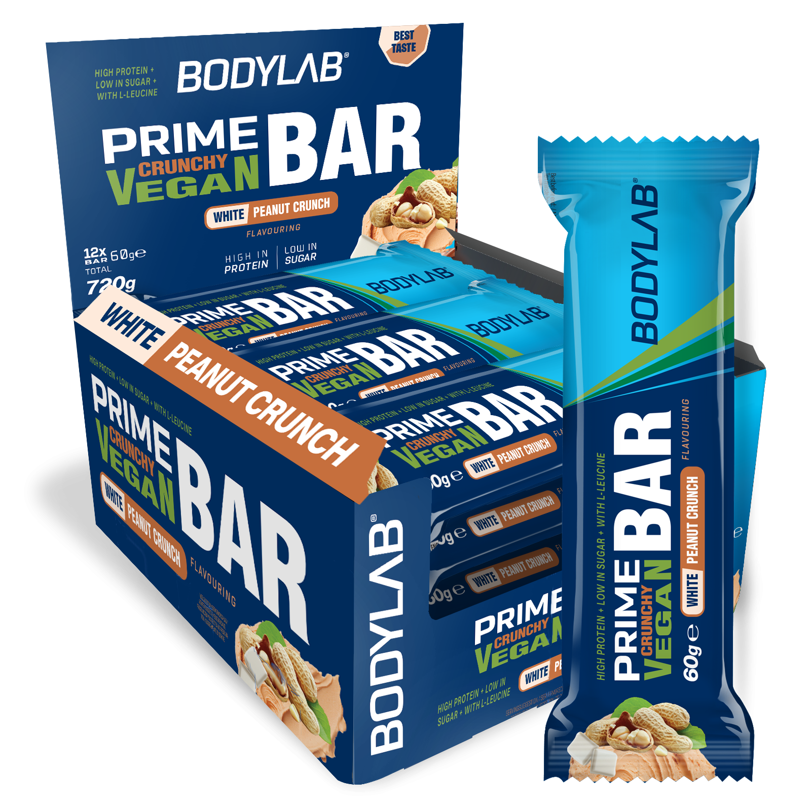 bodylab24-prime-crunchy-vegan-bar-12-x-60-g-karamell image 6