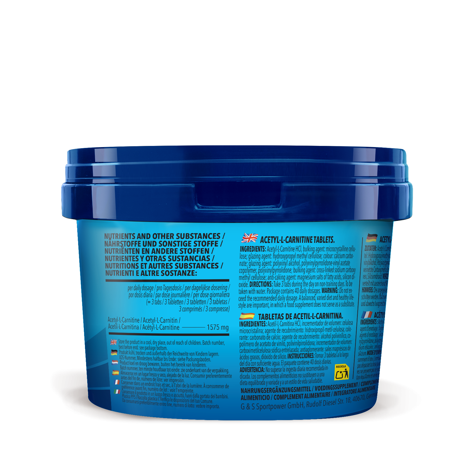bodylab24-acetyl-l-carnitine-120-tabletten-einzeldose image 2