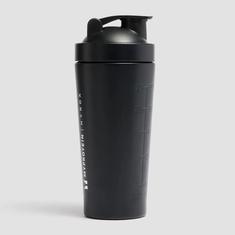 myprotein-hyrox-edelstahl-eiwei-shaker-750ml-mit-mischkugel image 1