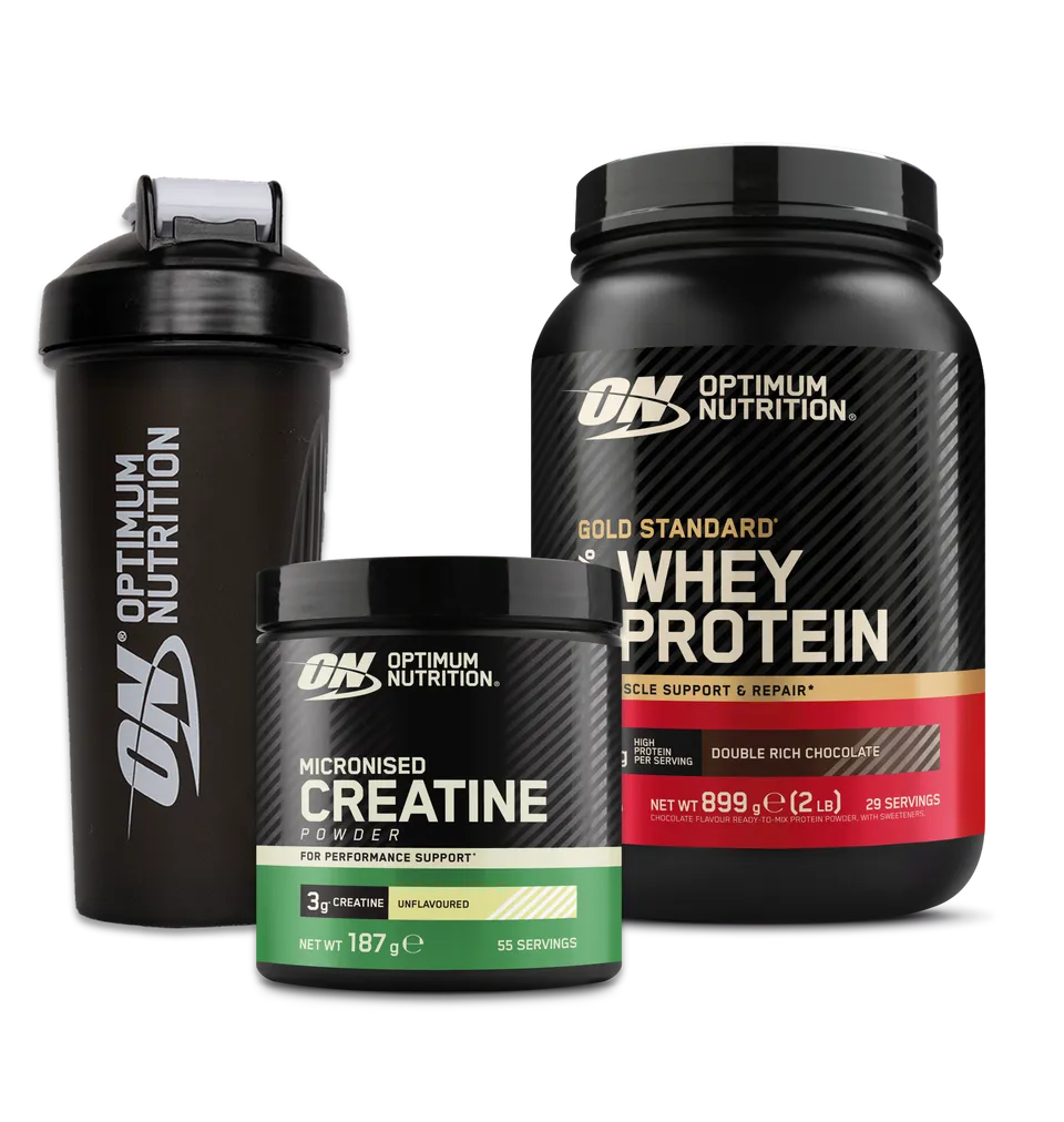 optimum-nutrition-gold-standard-starter-pack-whey-protein-bundle image 1