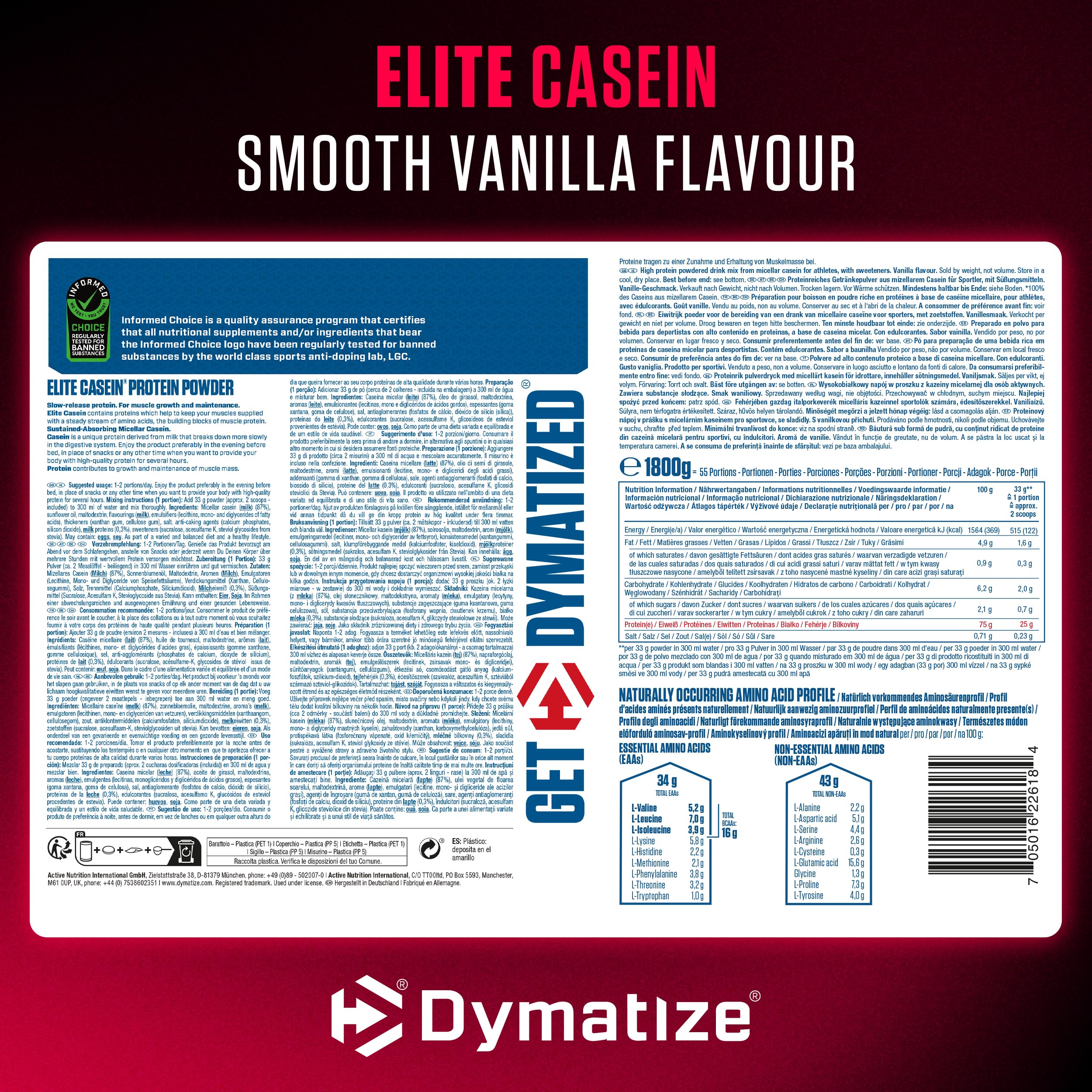 dymatize-elite-casein-vanilla-1800g-casein-proteinpulver-mit-25-g-protein-und-bc image 6