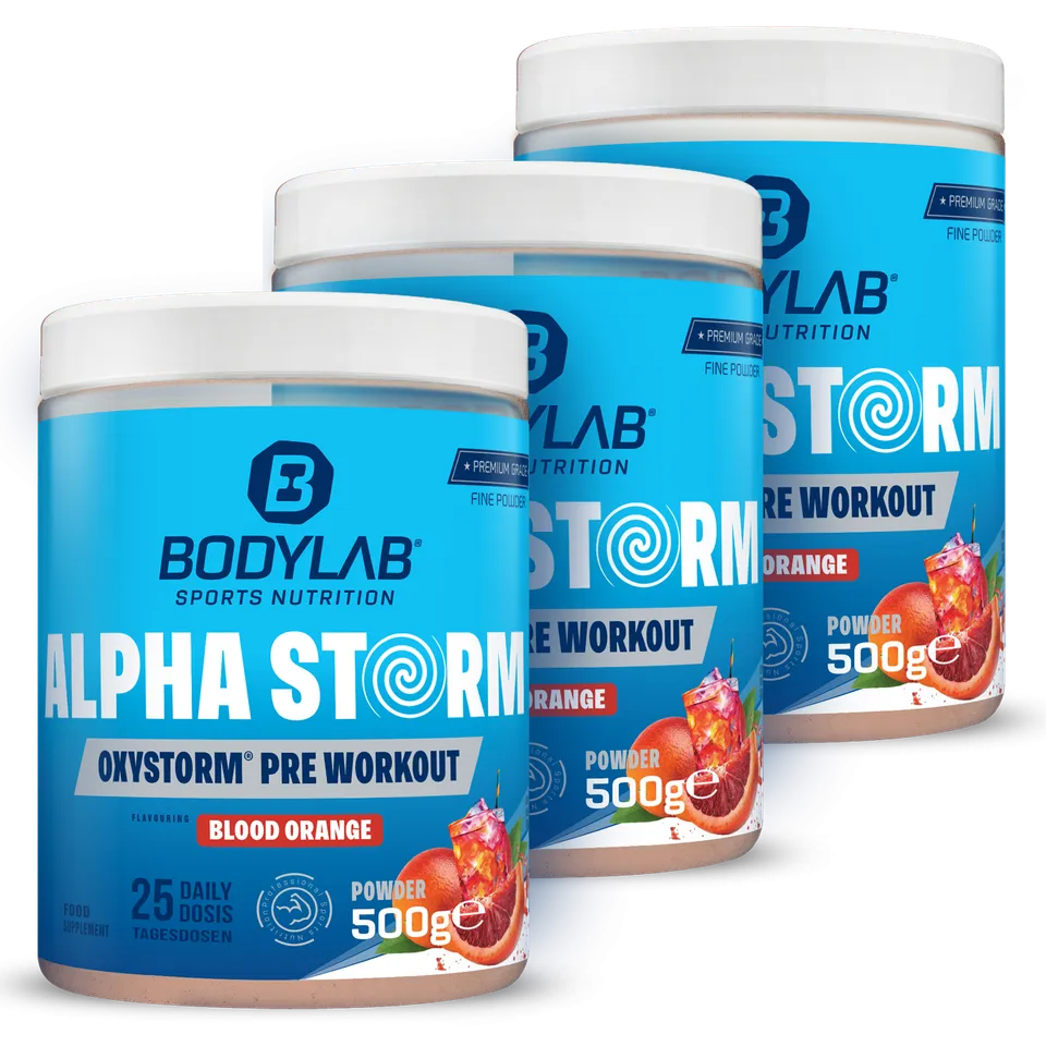 bodylab24-alpha-storm-oxystorm-pre-workout-blood-orange-koffeinfrei-3-x-500g image 1