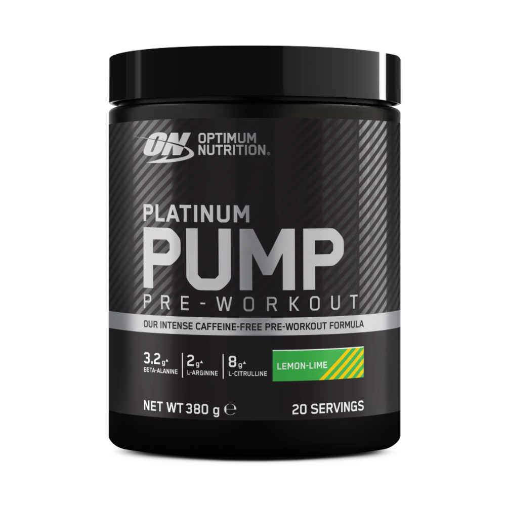 optimum-nutrition-platinum-pump-pre-workout-caffeine-free-powder-380-g-20-portio image 1