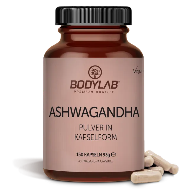 bodylab24-ashwagandha-pulver-in-kapselform-150-kapseln image 1