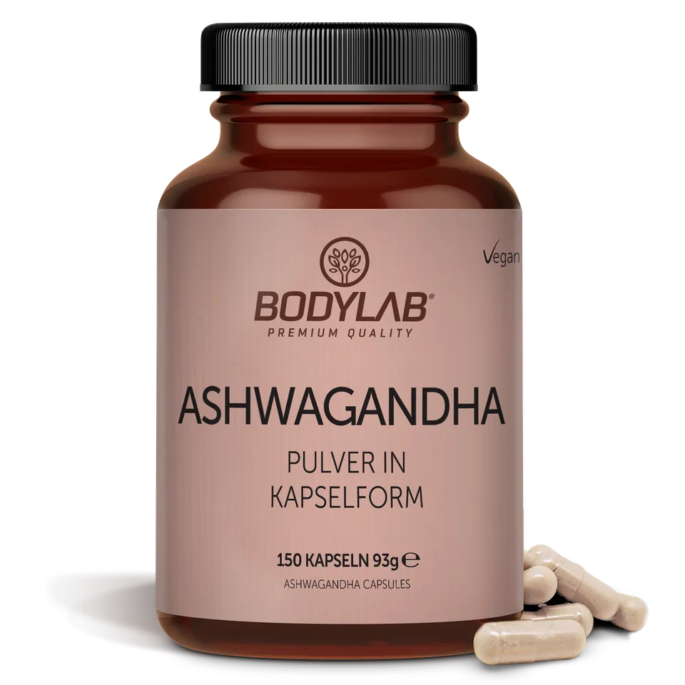 bodylab24-ashwagandha-pulver-in-kapselform-150-kapseln image 1