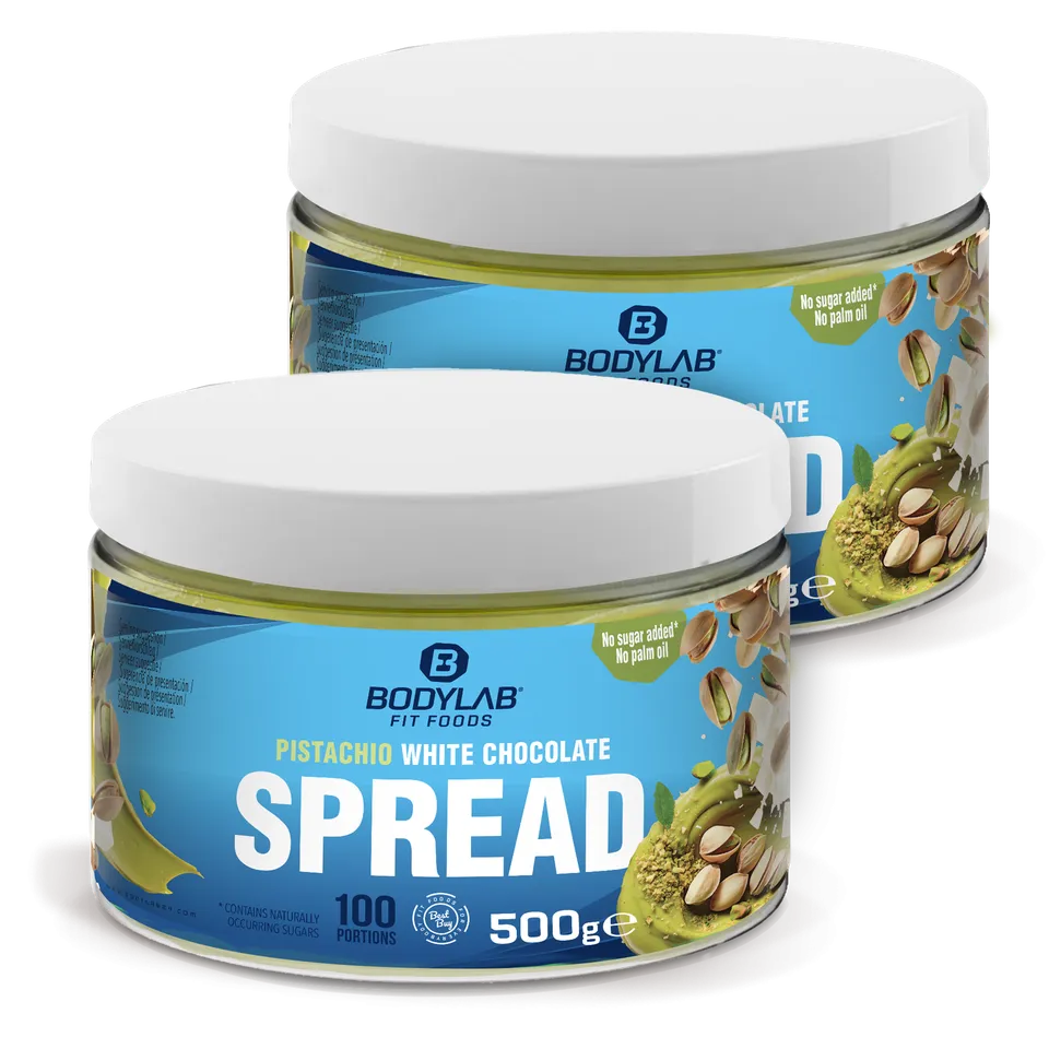 bodylab24-pistachio-white-chocolate-spread-2-x-500g-pistaziencreme image 1