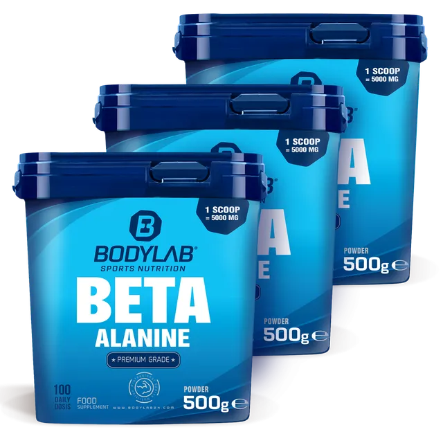 bodylab24-beta-alanine-pulver-3-x-500-g-vorteilspack image 1