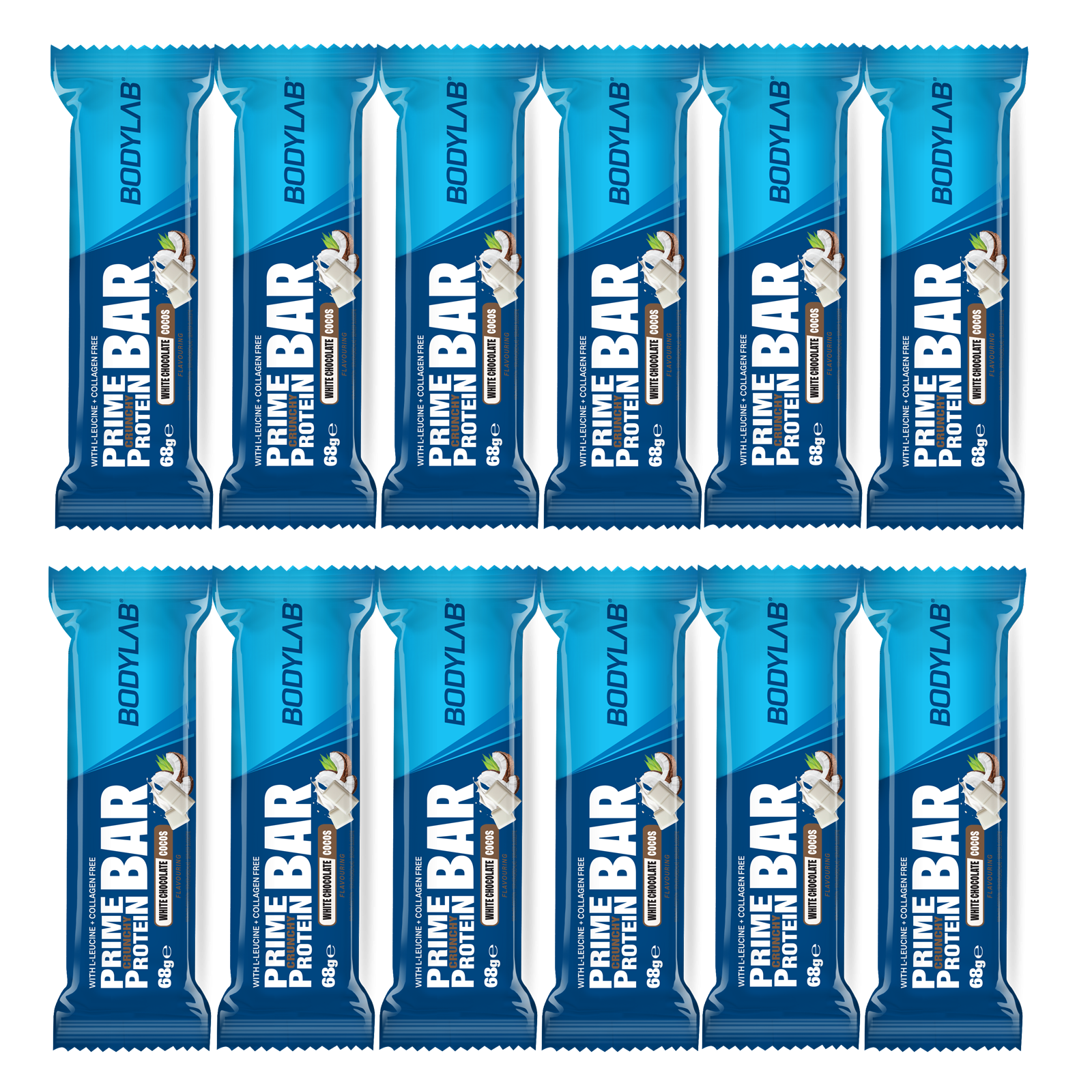 bodylab24-prime-crunchy-protein-bar-3g-leucin-proteinriegel-12x65g image 7