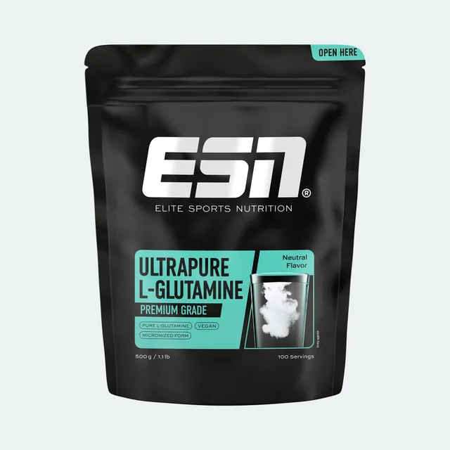 esn-ultrapure-l-glutamin-pulver-100-l-glutamin-aminos-ure image 1