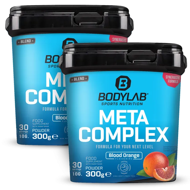 bodylab24-meta-complex-doppelpack-2-x-300g-aminos-ure-pflanzen-pulver image 1