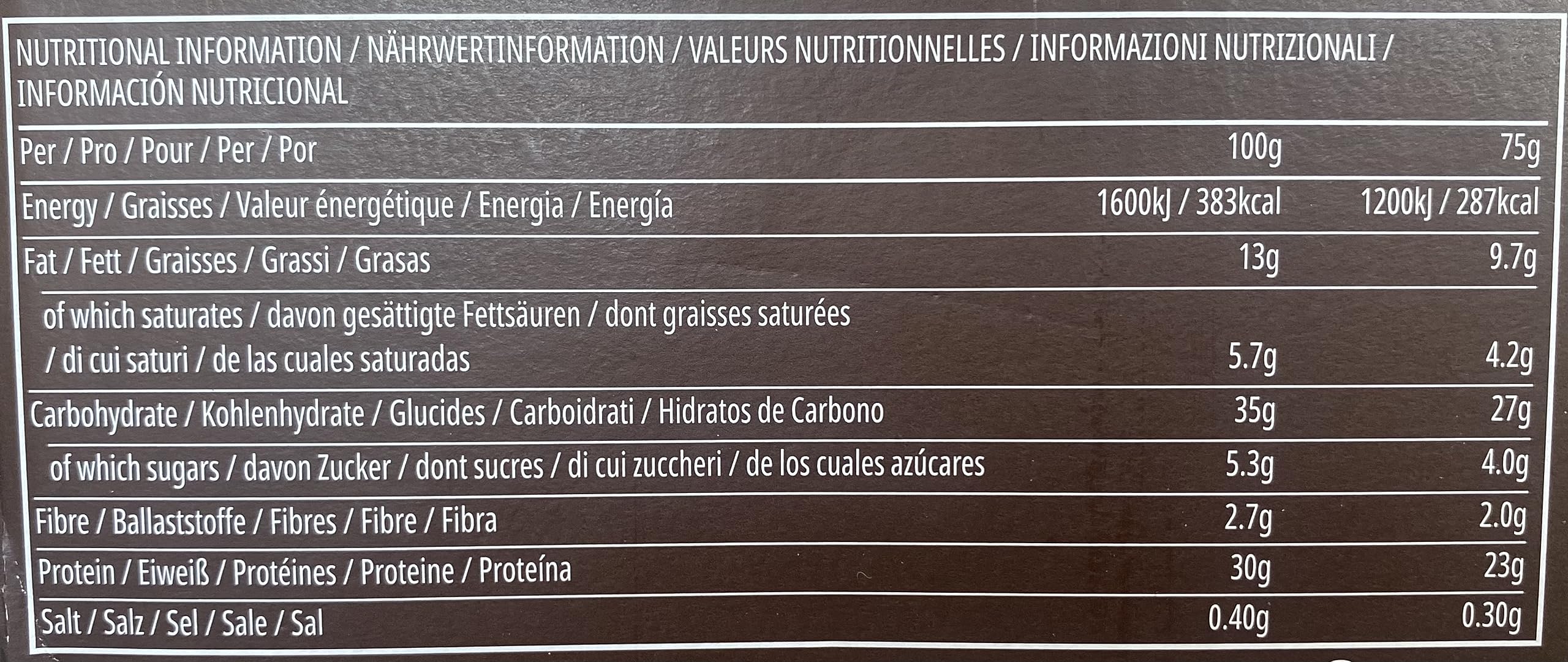 myprotein-protein-brownie-chocolate-12-x-75g image 2