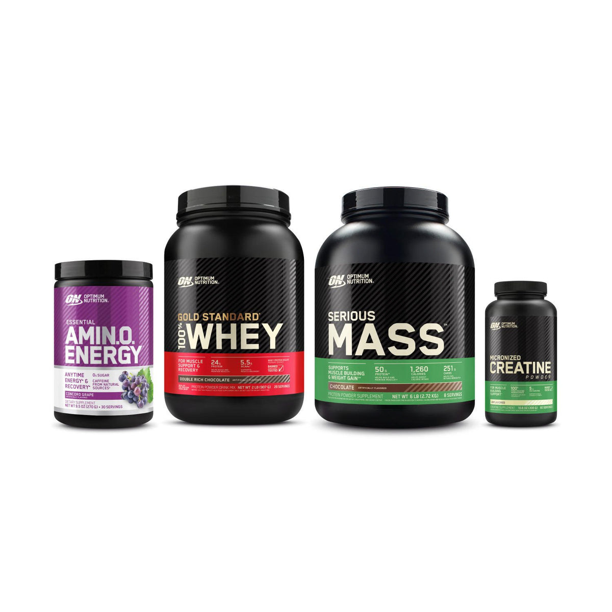 optimum-nutrition-ultimate-performance-bundle-whey-kreatin-amin-o-energy-serious image 1