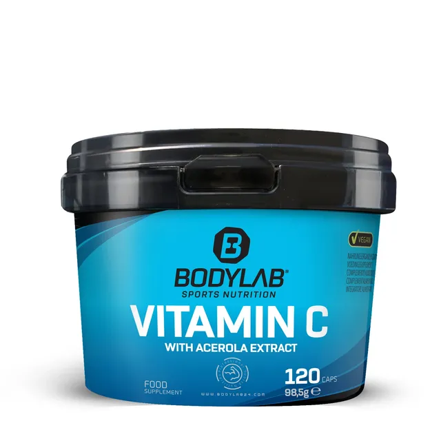 bodylab24-vitamin-c-mit-acerola-extrakt-kapseln-120-kapseln image 1