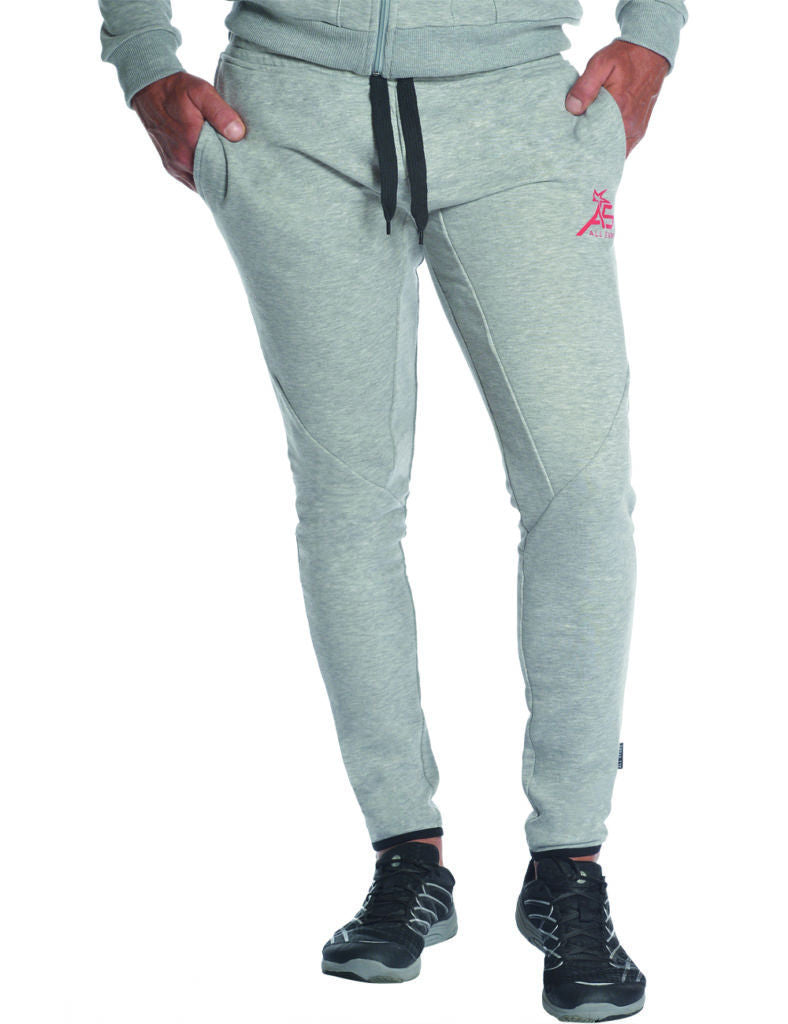all-stars-hose-lang-trendy-slim-fit-fitnesshose-grau-meliert-f-r-herren image 5