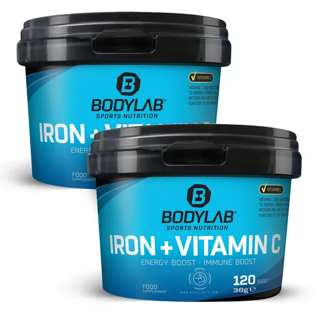 bodylab24-iron-vitamin-c-120-tabletten-doppelpack-2-x-120-tabletten image 1